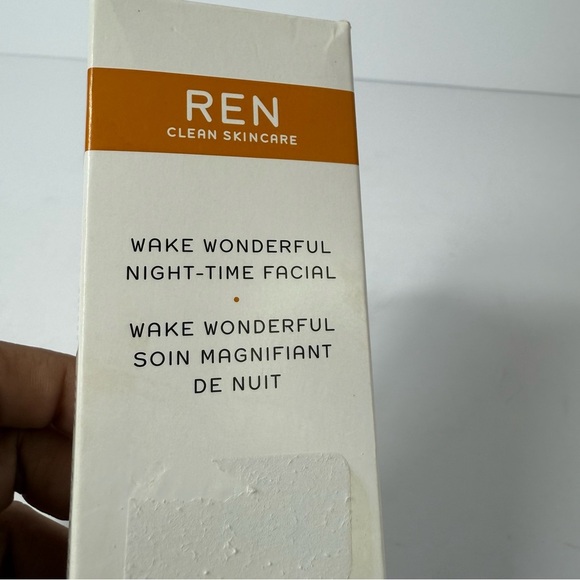 Ren Clean Skincare Wake Wonderful Night-Time Facial NWT - Picture 3 of 5